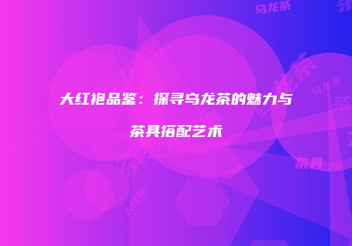 大红袍品鉴：探寻乌龙茶的魅力与茶具搭配艺术
