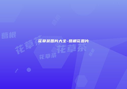 花草茶图片大全-葛根花图片