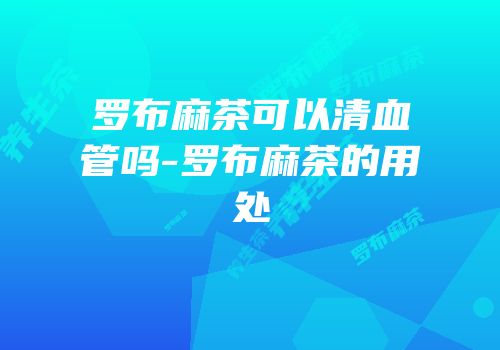 罗布麻茶可以清血管吗-罗布麻茶的用处