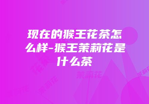 现在的猴王花茶怎么样-猴王茉莉花是什么茶