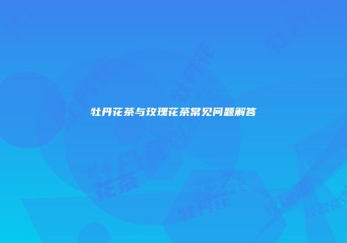 牡丹花茶与玫瑰花茶常见问题解答