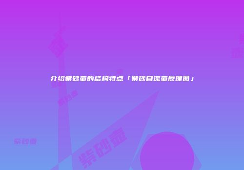 介绍紫砂壶的结构特点「紫砂自流壶原理图」
