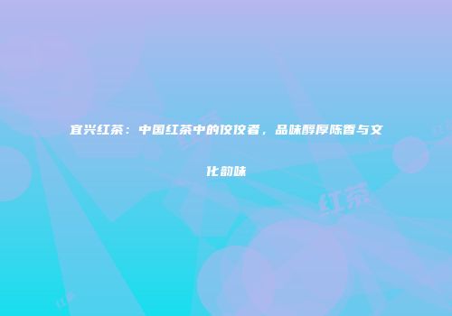 宜兴红茶：中国红茶中的佼佼者，品味醇厚陈香与文化韵味
