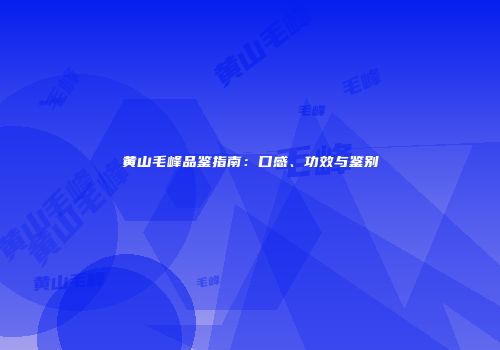 黄山毛峰品鉴指南：口感、功效与鉴别