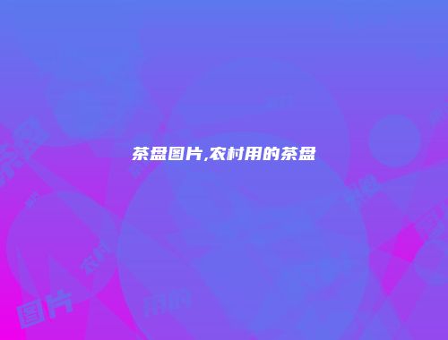 茶盘图片,农村用的茶盘