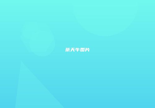 茶天牛图片