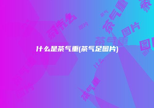 什么是茶气重(茶气足图片)