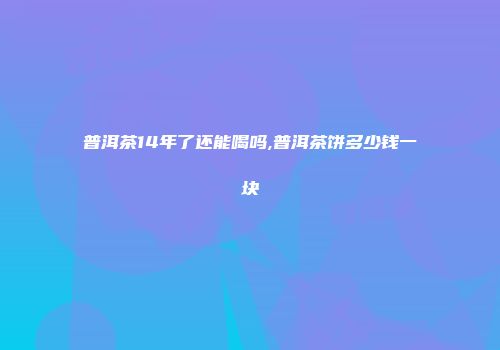 普洱茶14年了还能喝吗,普洱茶饼多少钱一块