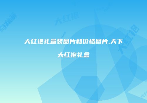 大红袍礼盒装图片和价格图片,天下大红袍礼盒