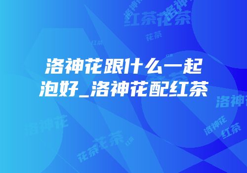 洛神花跟什么一起泡好_洛神花配红茶