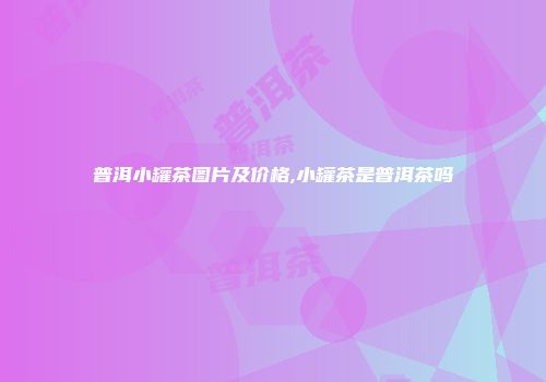 普洱小罐茶图片及价格,小罐茶是普洱茶吗