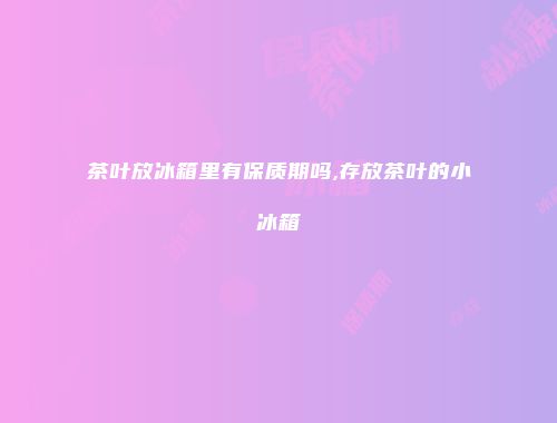 茶叶放冰箱里有保质期吗,存放茶叶的小冰箱