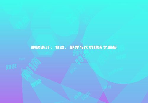 刚摘茶叶：特点、处理与饮用知识全解析