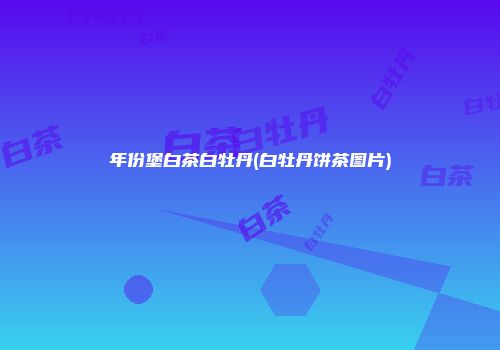 年份堡白茶白牡丹(白牡丹饼茶图片)