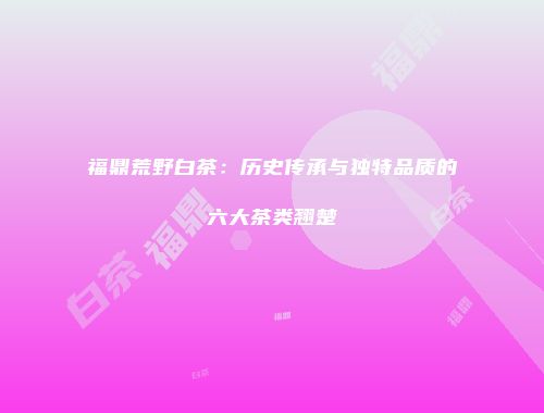 福鼎荒野白茶：历史传承与独特品质的六大茶类翘楚
