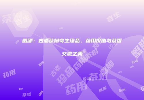 蟹脚：古老茶树寄生珍品，药用价值与茶香交融之美