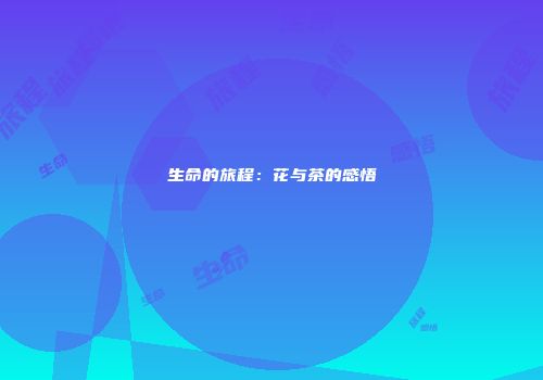 生命的旅程：花与茶的感悟