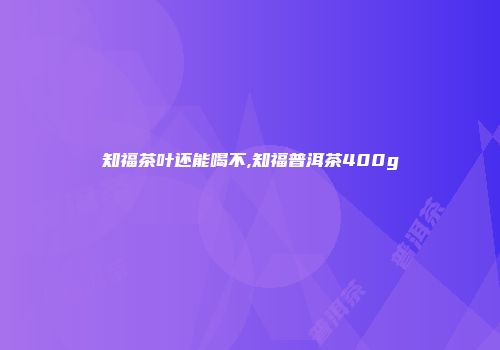知福茶叶还能喝不,知福普洱茶400g