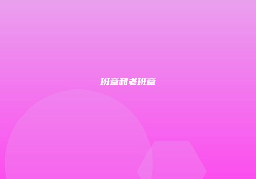 班章和老班章