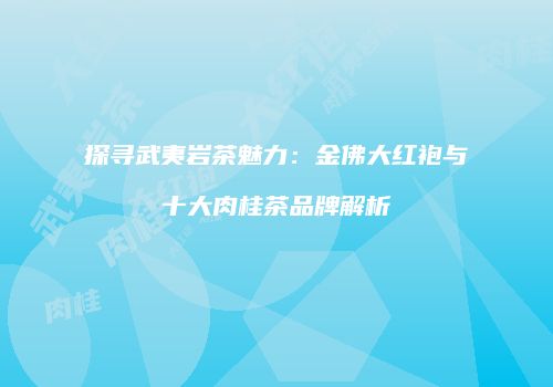探寻武夷岩茶魅力：金佛大红袍与十大肉桂茶品牌解析