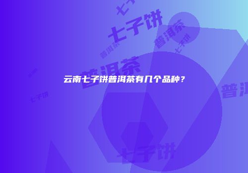 云南七子饼普洱茶有几个品种？