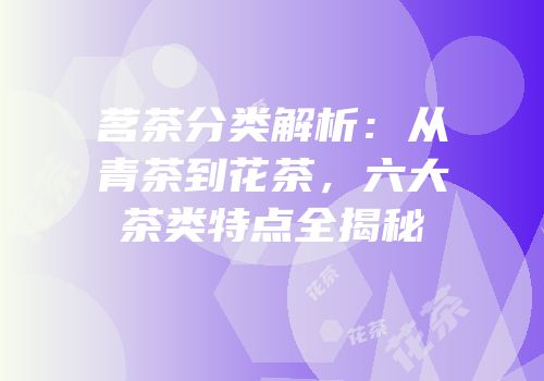 茗茶分类解析：从青茶到花茶，六大茶类特点全揭秘