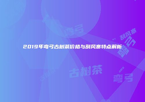 2019年弯弓古树茶价格与刮风寨特点解析