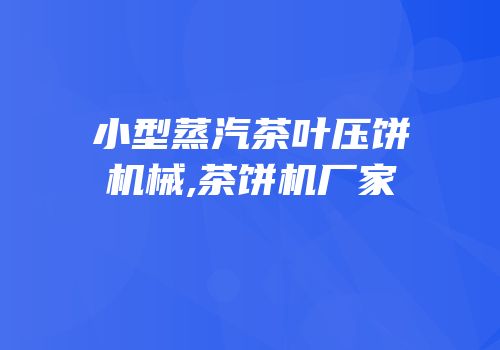 小型蒸汽茶叶压饼机械,茶饼机厂家