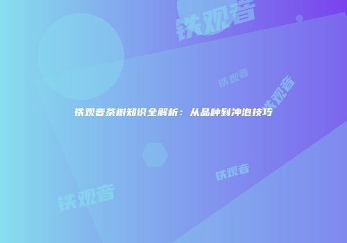 铁观音茶树知识全解析：从品种到冲泡技巧