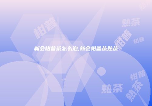 新会柑普茶怎么泡,新会柑普茶熟茶